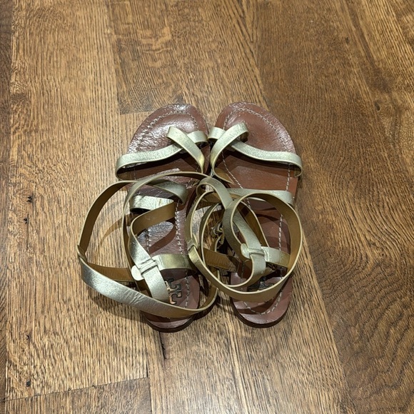 Tory Birch Women’s Sandals Tan and Gold Size n/a - Picture 4 of 6